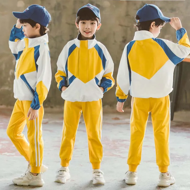 Детская спортивная одежда; комплект из двух предметов; детская спортивная толстовка с длинными рукавами; Комплект для школьников; детский спортивный костюм для мальчиков; 4-14T