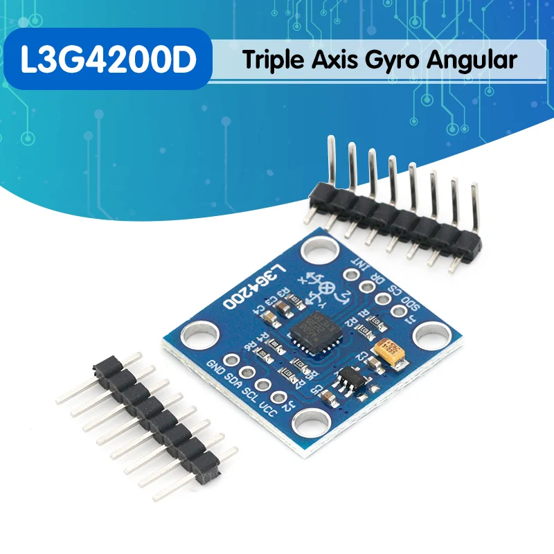 GY-50 L3G4200D Triple Axis Gyro Angular Velocity Sensor Module IIC / SPI Communication Protocol ForArduino | Электроника