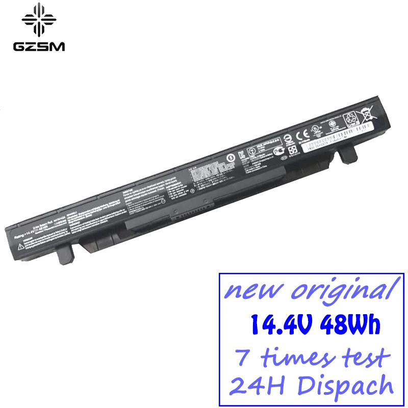 GZSM Аккумулятор для ноутбука A41N1424 для ASUS GL552 GL552V GL552VW-DH74 Аккумулятор для ноутбука ZX50 ZX50JX4200 FX-PRO FX-PLUS зарядное устройство для ноутбука