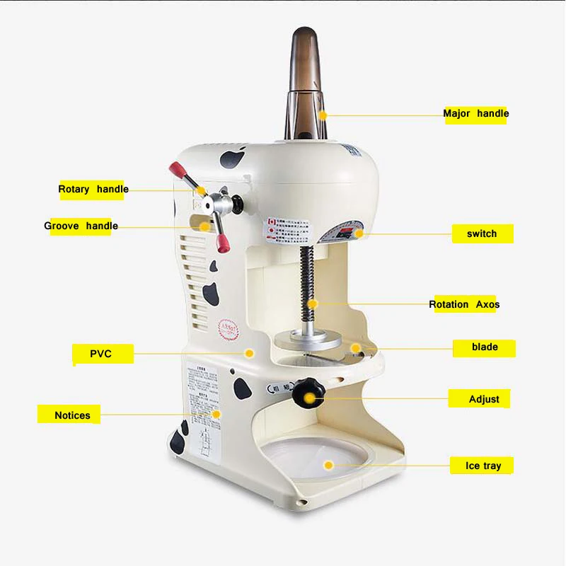 Automatic ice machine commercial milk tea juice shop electric smoothie machine tea shop equipment for sell