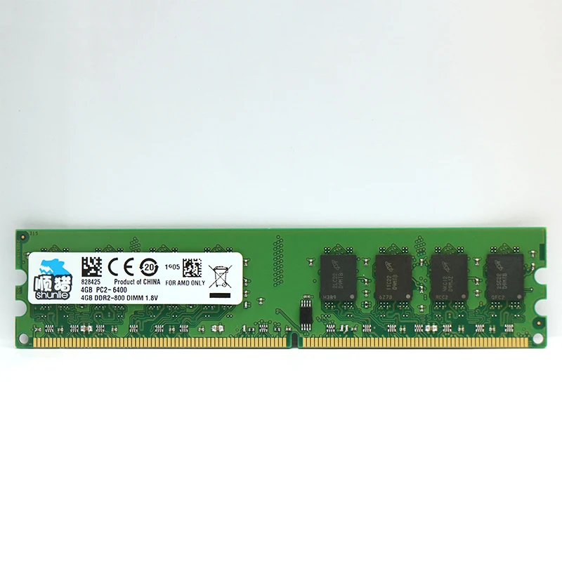 Hynix ic ddr2 4g 8 ГБ 533 667 МГц 800 1 В uподдерживает все AMD CPU компьютеры|Оперативная память| |