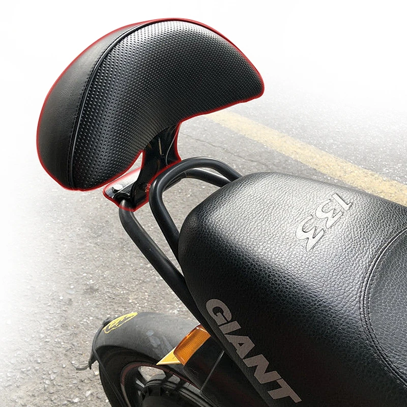 Respaldo trasero para asiento de motocicleta, almohadilla de respaldo negro para asiento pasajero, para High Ball Vegas, nuevo|Bancos y asientos| -