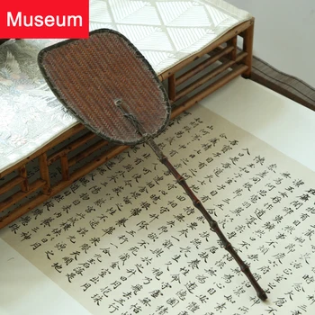 

Japanese Manual Bamboo Weaving Cooling Stove Fan Charcoal Furnace Carbon Furnace Mini- Sensu Made Of Bamboo Tea Furnace Fan