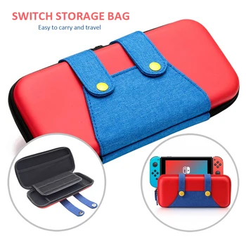 

Cute Nintend Switch Storage Bag Mari Style Colorful Protective Carrying Case for Nintendo Switch NS Game accessories Gamer Gifts
