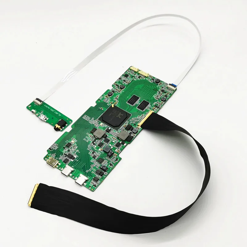 4K Gravity rotating driver board Type-C one line
