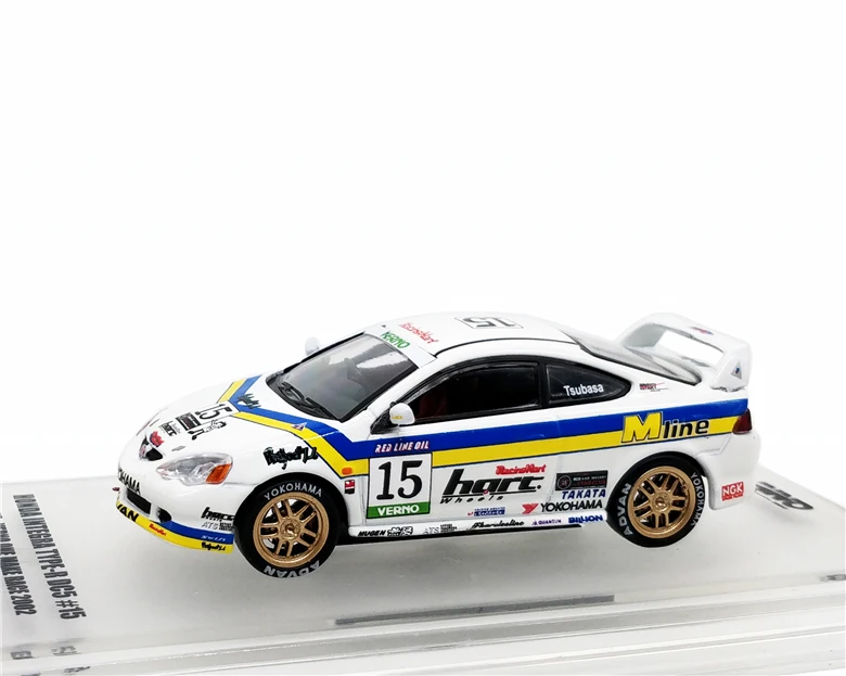 1: 64 INNO64 Honda INTEGRA TYPE R DC5#1" M Line" VERNO Japan One Make Racing 2002 гоночный литой модельный автомобиль