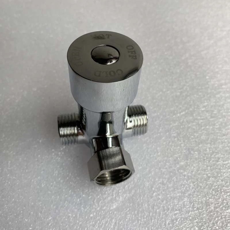 Faucets Temperature Mixing Valve for Pressless Sensor Faucet,Polished Chrome