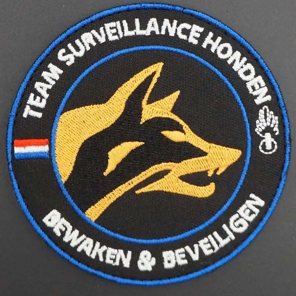 TEAM SURVEILLANCE HONDEN Tactical Military Morale Patches Embroidery Badge with Hook Backing in Backpack Jackets Hat Decoration | Дом и сад
