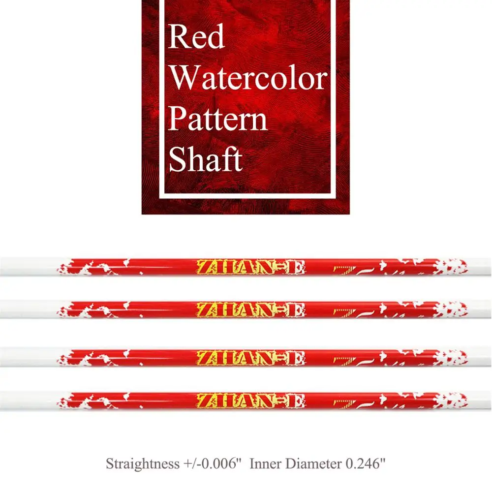 Htting Target Archery Carbon Arrow vales 340/400/500/600 Spine 30/31 дюйма с аксессуарами 12 упаковок для