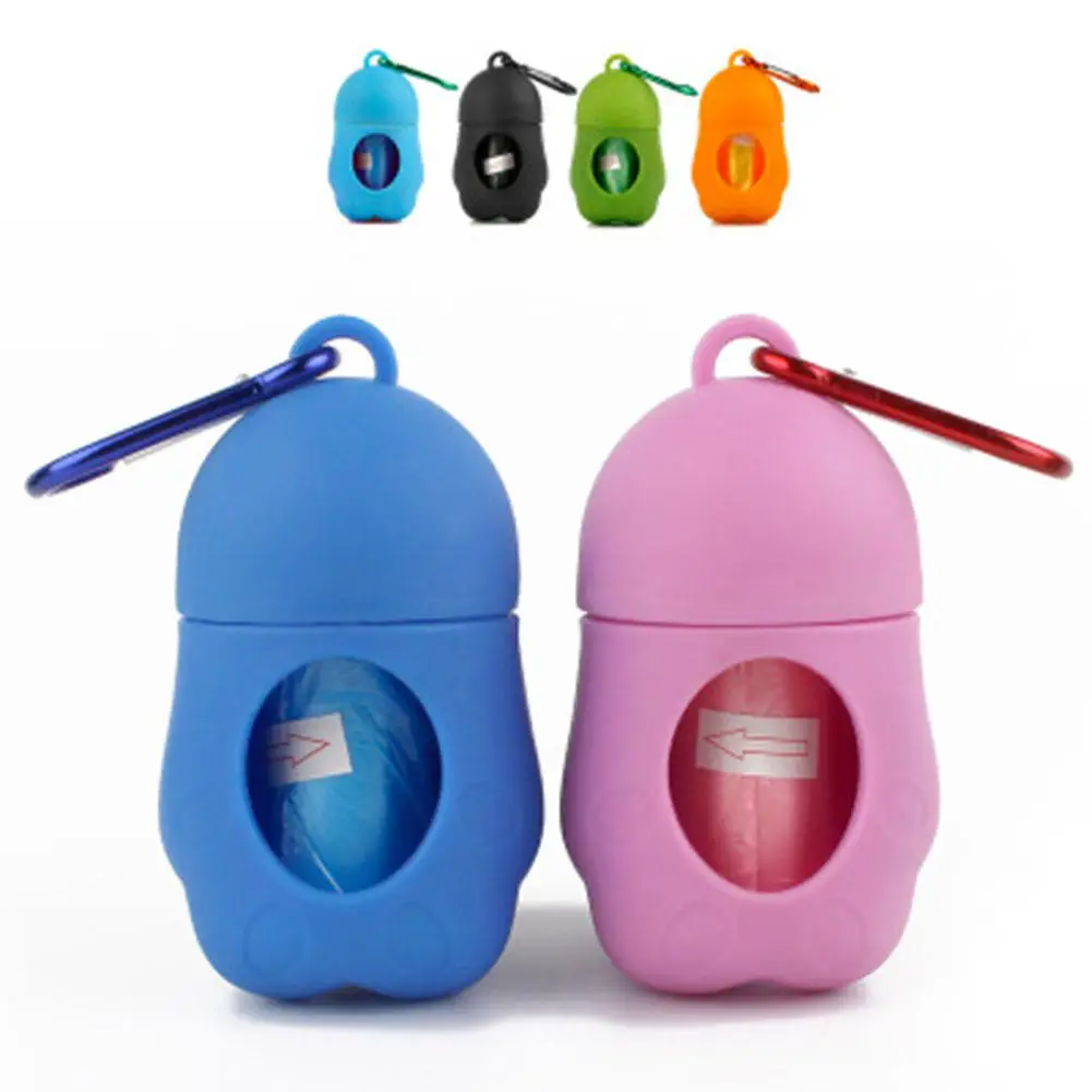 

Adeeing Pet Dog Dispenser Poop Bag Set Garbage Bags Carrier Holder Animal Waste Picker Cleaning Tools for Outdoor