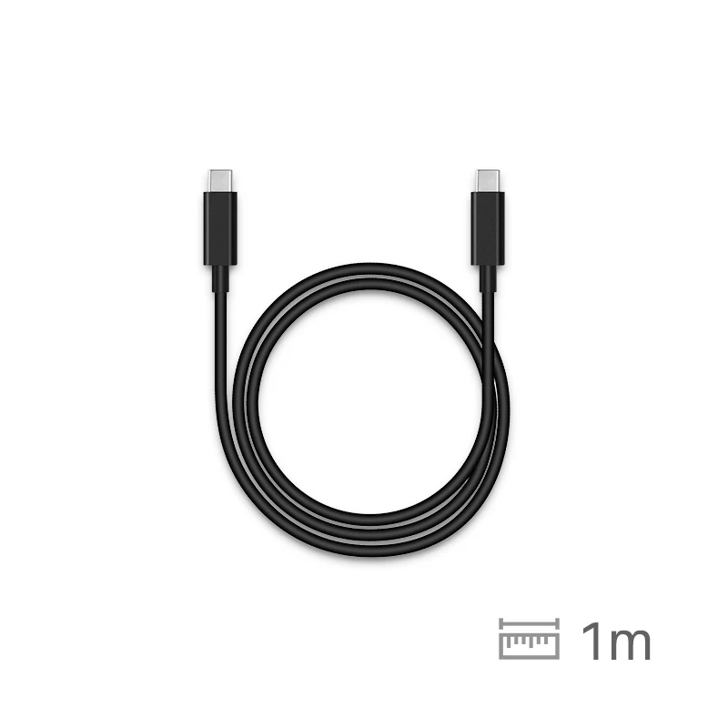 HUION Full-feature cavo da USB-C a USB-C 1m supporto segnale USB3.1 GEN1 DP per tavoletta grafica con schermo Kamvas 12/13/22