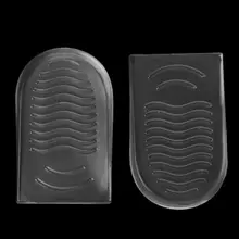 Накладки на пятку, силиконовый защитный гель, стелька, облегчающая боль, подушка для обуви, мягкий массажный, не скользит, на высоком каблуке