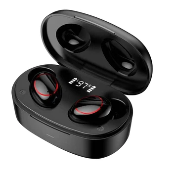 

Bluetooth Wireless Headphones with Microphone Sports Waterproof Bluetooth Earphones HIFI Stereo Noise Cancelling Headset