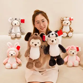 

Lovely Animal Rabbit Bear Plush Stuffed Doll Home Sofa Decor Kids Xmas Gift