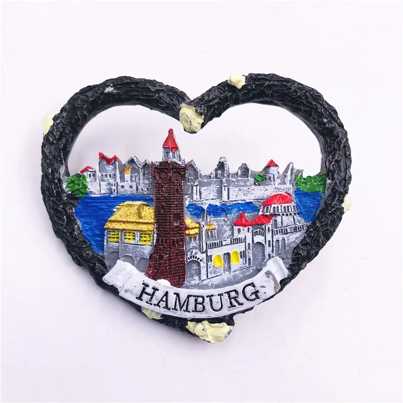 World Tourist Fridge Magnet Souvenir Los Angeles California USA Ireland Romania Croatia Monaco Finland Luxembourg Fridge Sticker