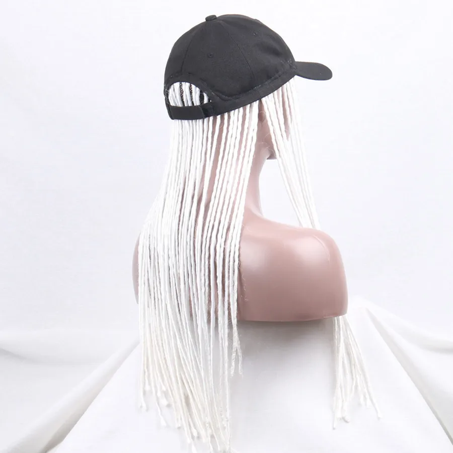 Парик Женская бейсбольная кепка уличный стиль хип-хоп Красочные Модные простые тканые высококачественные химические волоконные аксессуары шляпа