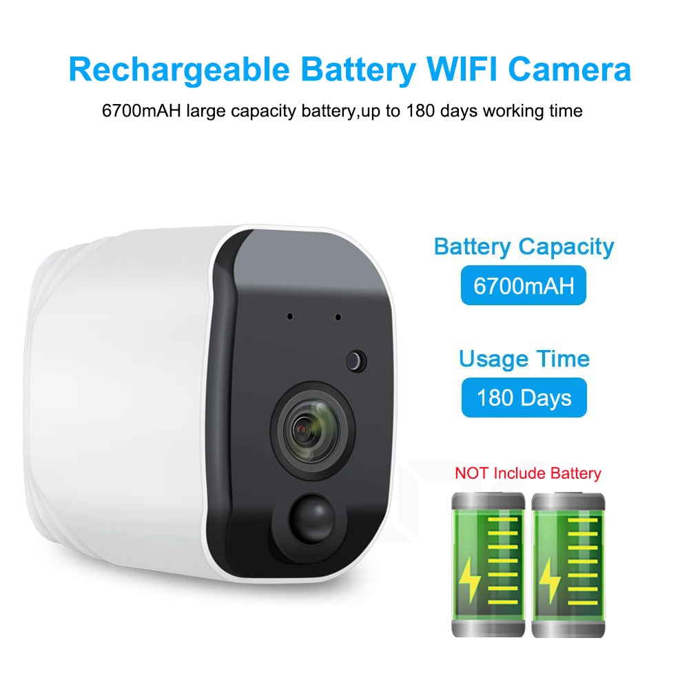 

1080P Security WIFI Camera Outdoor Speed Wireless IP Camera CCTV Pan IR Network Surveillance
