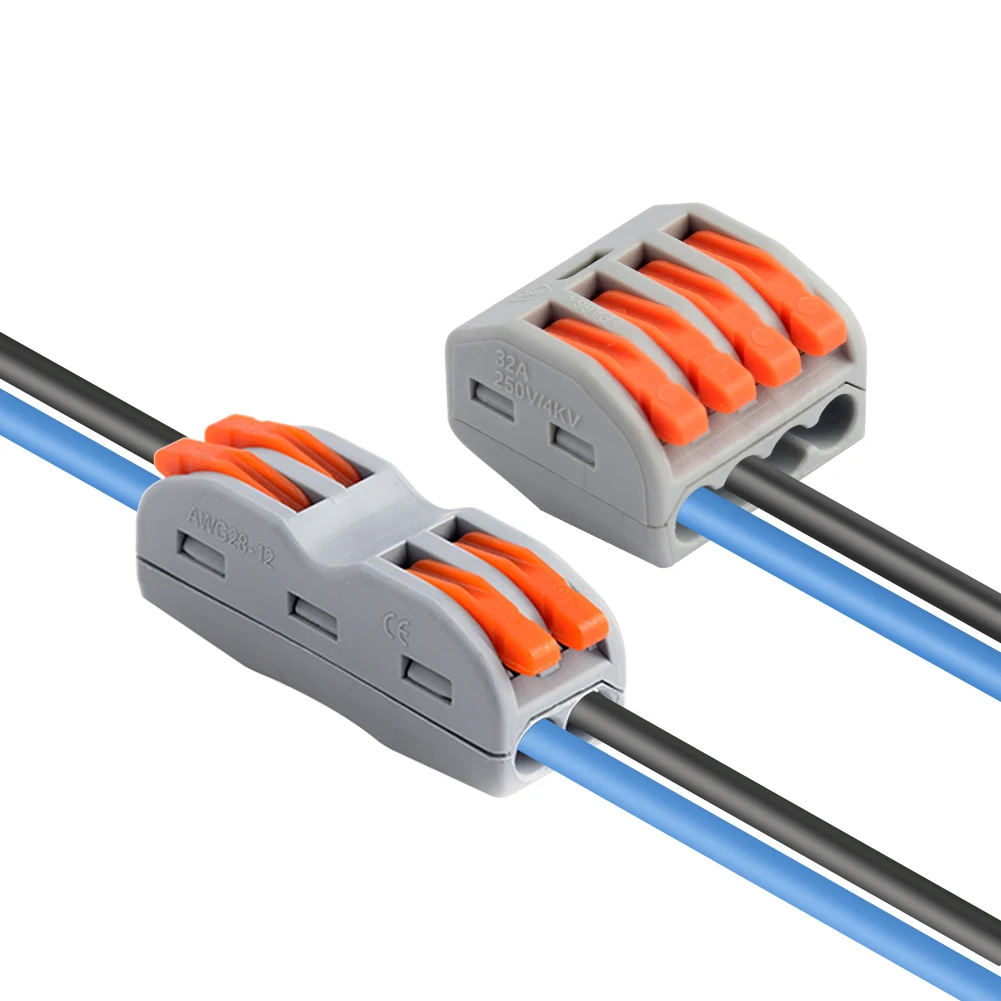 5/10 Pcs Electrical Wire Connectors Insulated Wireterminals Conductor