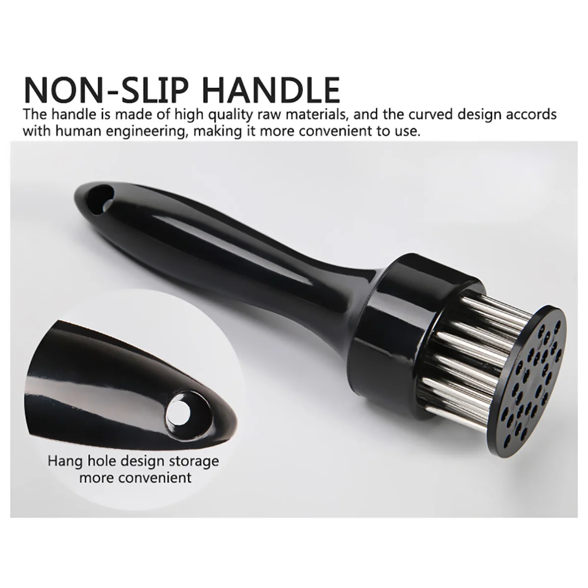 Стейк свинина отбивная быстро рассыпчатое Мясо Tenderizer игла из нержавеющей стали молоток для мяса взбиватель мяса кухонный инструмент для приготовления пищи выпечки
