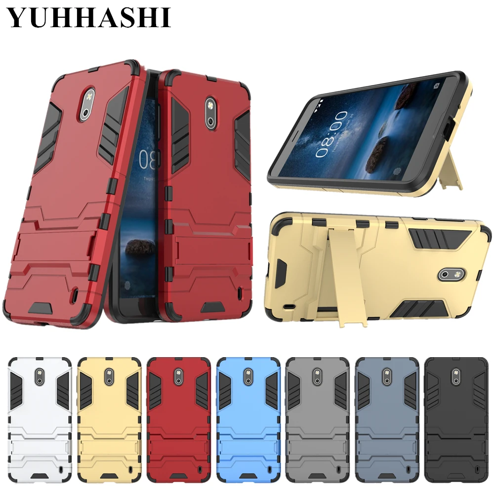 Yuhashi противоударный жесткий чехол-подставка для Nokia N2, защитный чехол-накладка для телефона, чехол-бампер для Nokia N2