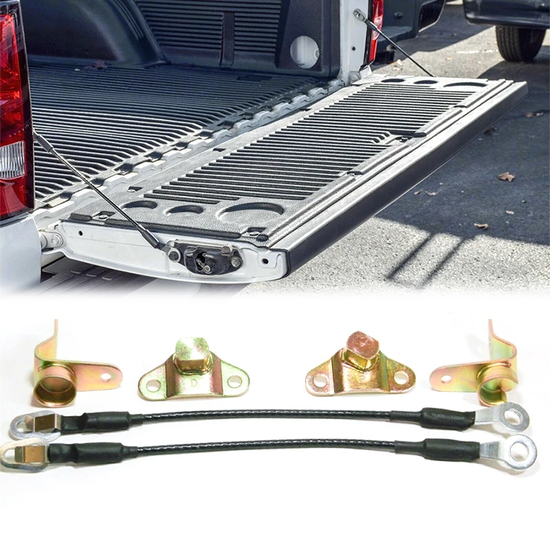 6pcs Left &amp Right Tailgate Hinges Cables Kit for Chevrolet Silverado GMC Sierra | Автомобили и мотоциклы