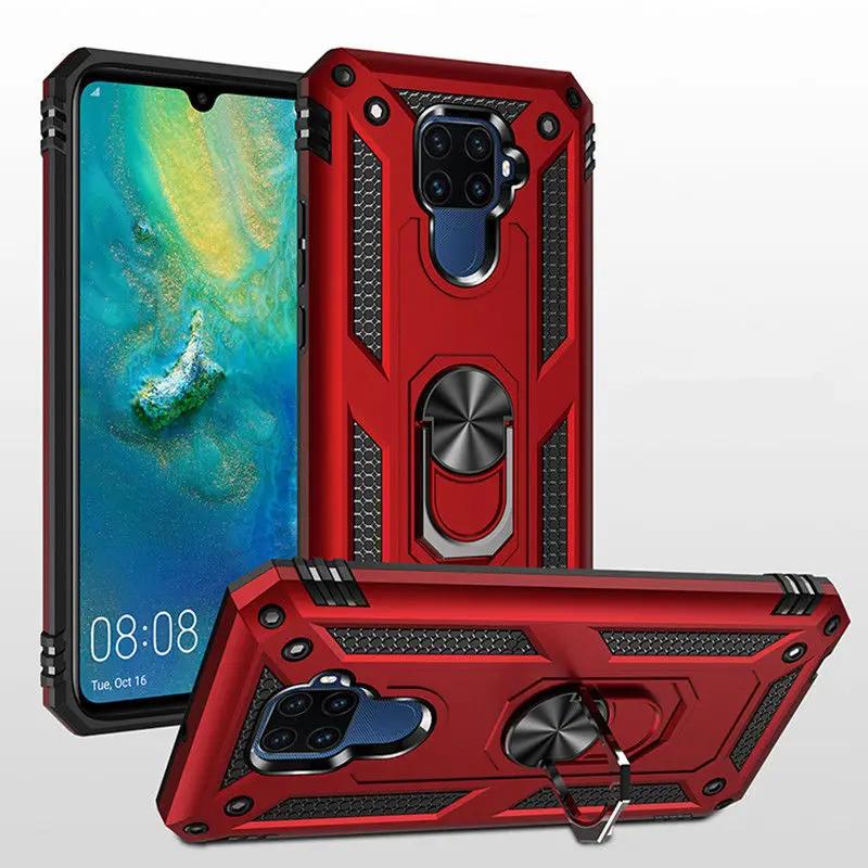 100 шт/партия противоударный бронированный чехол для телефона huawei mate 30 Nova 5I Pro mate 30 Pro с кронштейном для автомобильного кольца