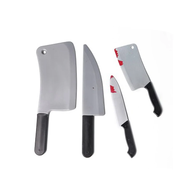 

Halloween Decorative Party Props Masquerade Toys Simulation Bloody Plastic Knife
