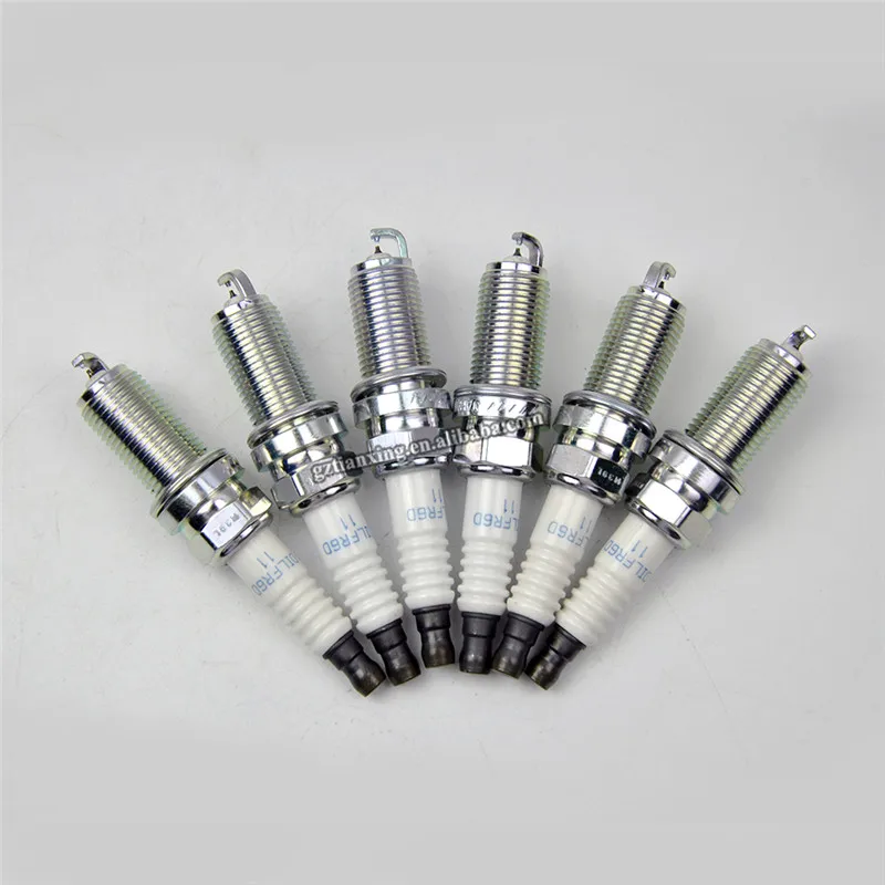 6x DILFR6D11 6176 двойная иридиевая Свеча зажигания для TOYOTA CAMRY Highlander REIZ prado CROWN LAND CRUISER GS350 DILFR6D-11 DILFR6D 11