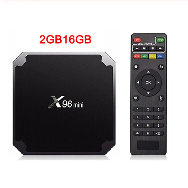 2G16G No X96 мини Android ТВ приставка X96mini Android 7,1 Смарт ТВ приставка 2 Гб 16 Гб Amlogic S905W четырехъядерный 2,4 ГГц WiFi Android 9,0 1Гб 8Гб - Цвет: 2G16G No
