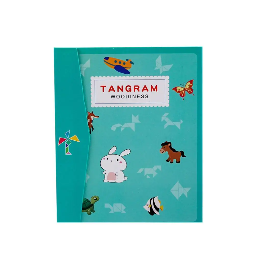 Магнитная 3D Головоломка Tangram игры Монтессори обучения Обучающие Рисование настольные игры игрушка подарок для детей мозги Tease