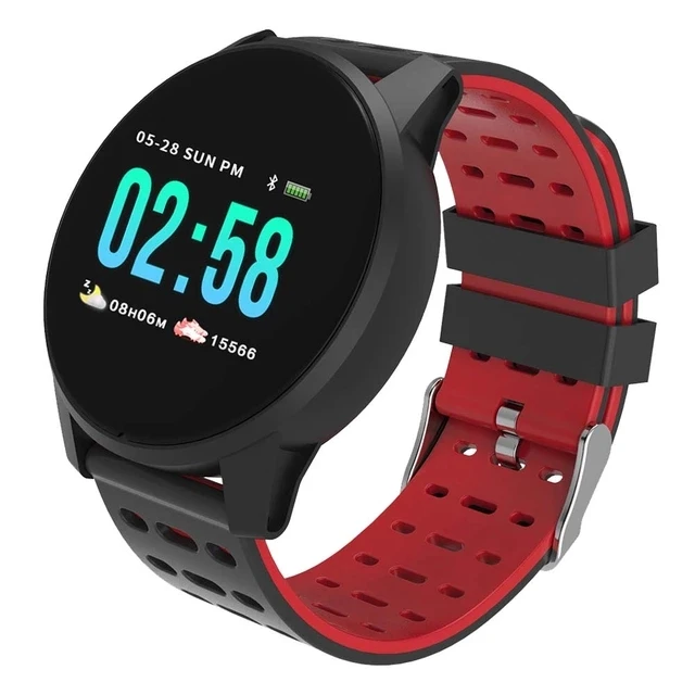 XR02 кровяное давление кислородный пульсометр умный Браслет Водонепроницаемый Bluetooth часы для IOS Android смартфонов Pk Garmin - Цвет: B2 Red
