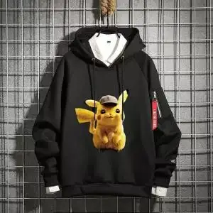 21 Покемон Аниме толстовки для мужчин Kawaii печать куртка Пикачу с капюшоном милый мультфильм свитер пуловер Косплей унисекс Moletom толстовка с капюшоном - Цвет: 21