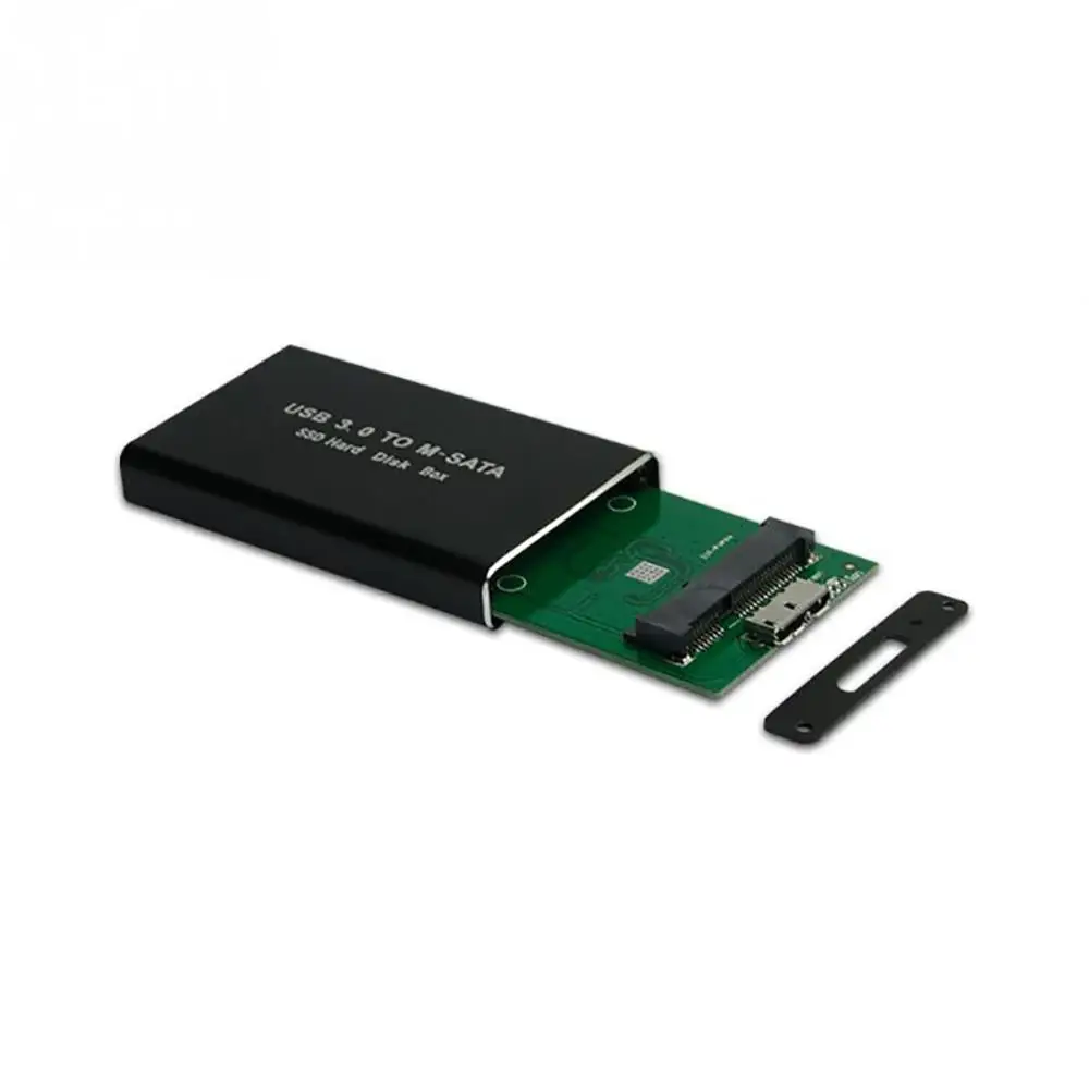 Hdd box MSATA для USB 3,0 Корпус жесткого диска чехол адаптер кабель чехол алюминиевый 2,5 ''disco duro externo hdd док-станция