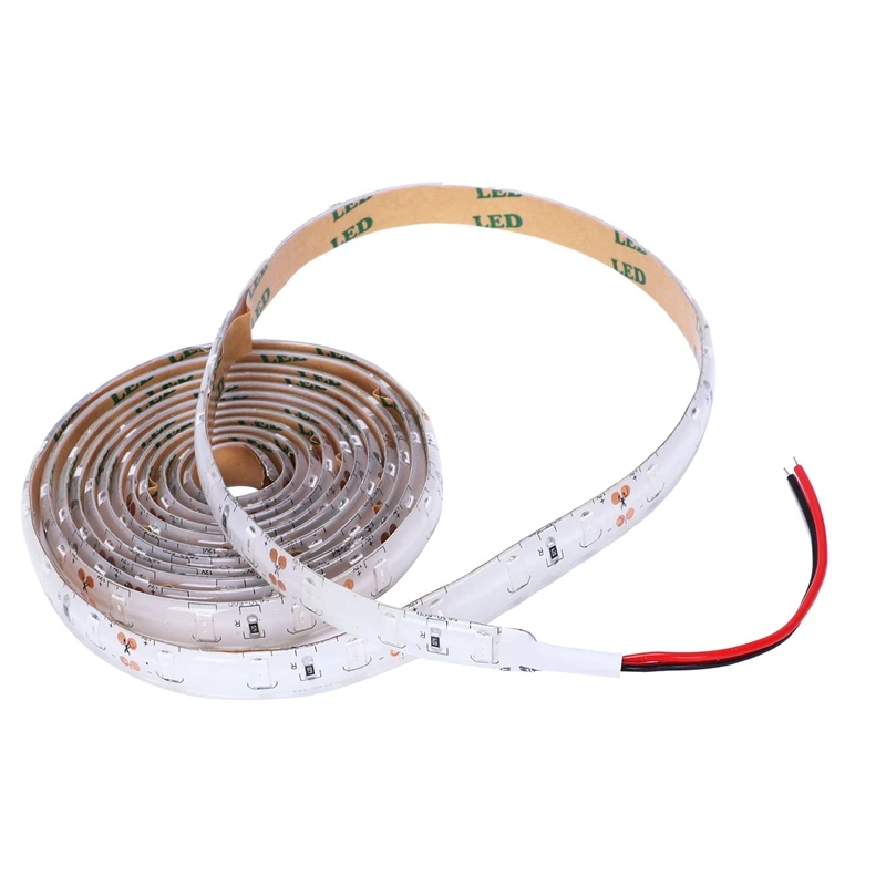 Promotion! 2M Waterproof LED light bar 120-5630 SMD Strip Light Garland Decoration for Car / Bike DC 12V (Red) | Освещение