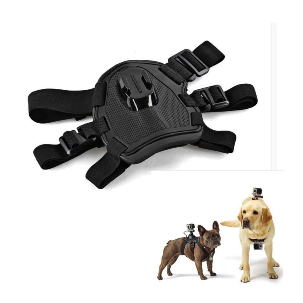 1Pcs Adjustable Dog Harness Chest Strap Mount Action Camera Strap Holder Action Base GoPro Hero Sports Camera Accessories