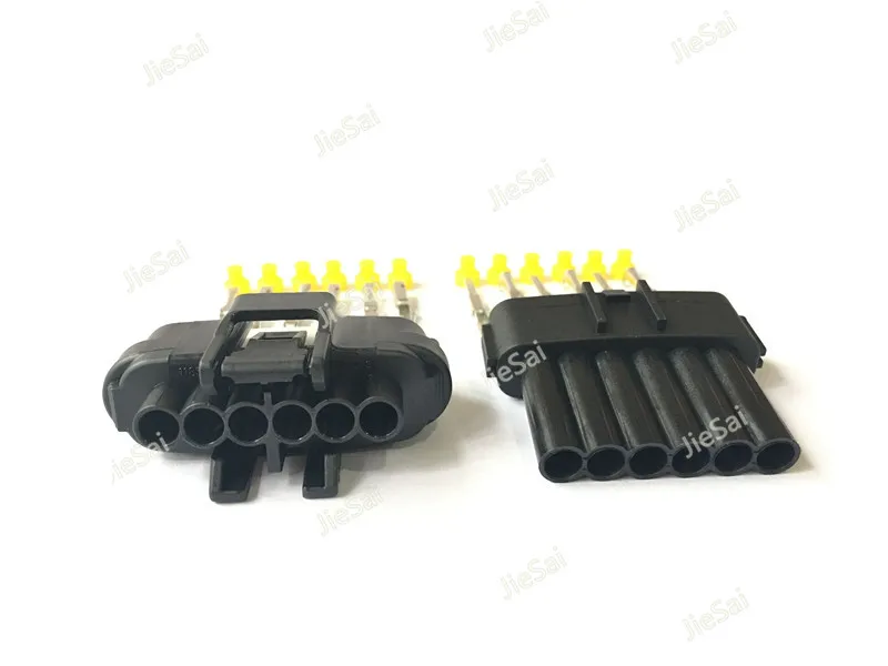 6 Pin/Way 7283-1968-30 Автомобильный Электрический разъем акселератора дроссельной заслонки для Toyota Mitsubishi