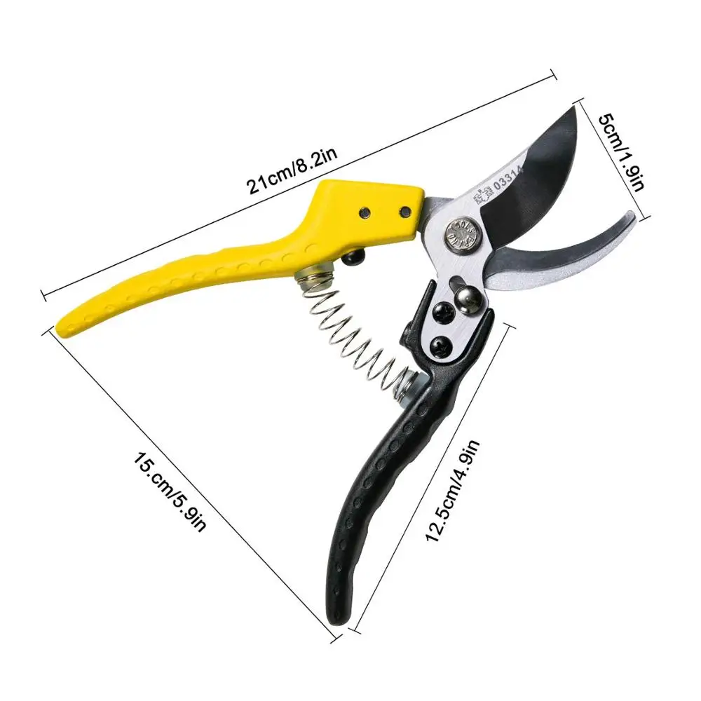 NINDEJIN Garden Tools Farm Pruning Shears Grafting Bonsai Tools Garden Scissor Plant Branches Cutter Secateurs For the Garden
