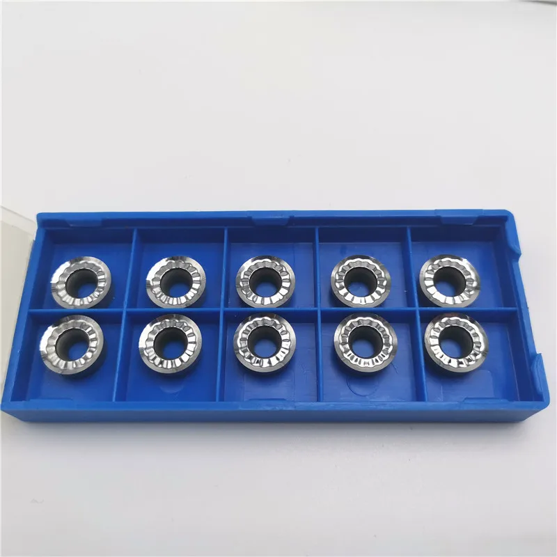 

RCGT1204 MO AK H01 RCGT 1204 Aluminum cutter blade Insert Cutting Tool turning tool CNC Tools AL +TIN Alloy wood RCGT1204 MO