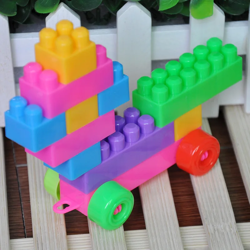 

Building Blocks Assembled Toys Large Particles 1-3-6-Year-Old GIRL'S And BOY'S Children ENLIGHTEN Early Childhood Educational To