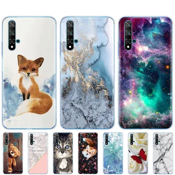 

case For Huawei Nova 5T Case Soft TPU Back Silicon Phone Cover For Nova5T 5 T YAL-L21 6.26'' Fundas Coque Bumper Skin shockproof