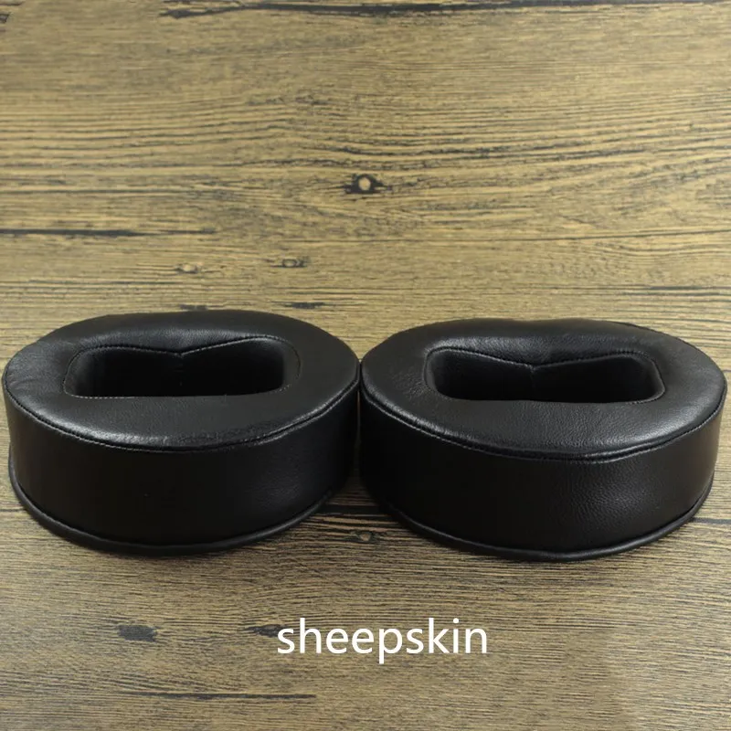 Angled Sheepskin Ear Pads For Monoprice Monolith M1060 AUDEZE LCD2 LCD3 LCD4 FOSTEX TH900 NHH 1 Headphones Replacement Ear Pad