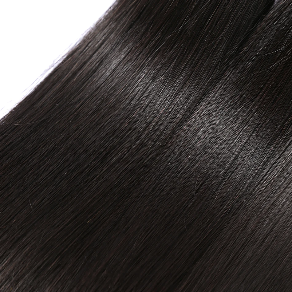 Luvin OneCut волосы прямые 8-30 28 перуанские волосы плетение с 13х4 Кружева Фронтальная застежка remy волосы натуральные человеческие волосы для наращивания