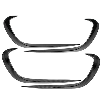 

for Mazda CX-4 2020 Car Front Fog Light Lamp Cover Trim Molding Bezel Garnish Stickers