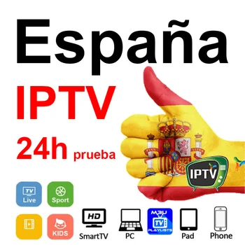 

Free trial Spain España IPTV subscription m3u used on satellite tv receiver set top box smart tv android tv box pad phone
