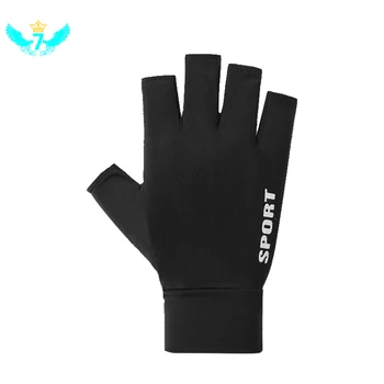 

Ice Silk Gloves Touch Screen Gloves Riding Bike Bicycle Half Full Finger Gloves Summer Men Cycling UV Protection Gloves TOA