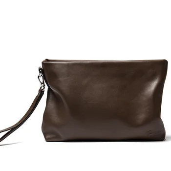 

DANJUE Men Hand Bag Genuine Leather Day Clutches Bag Male Business Phone Bag Long Natural Cowhide Men Daily Bag Wallet