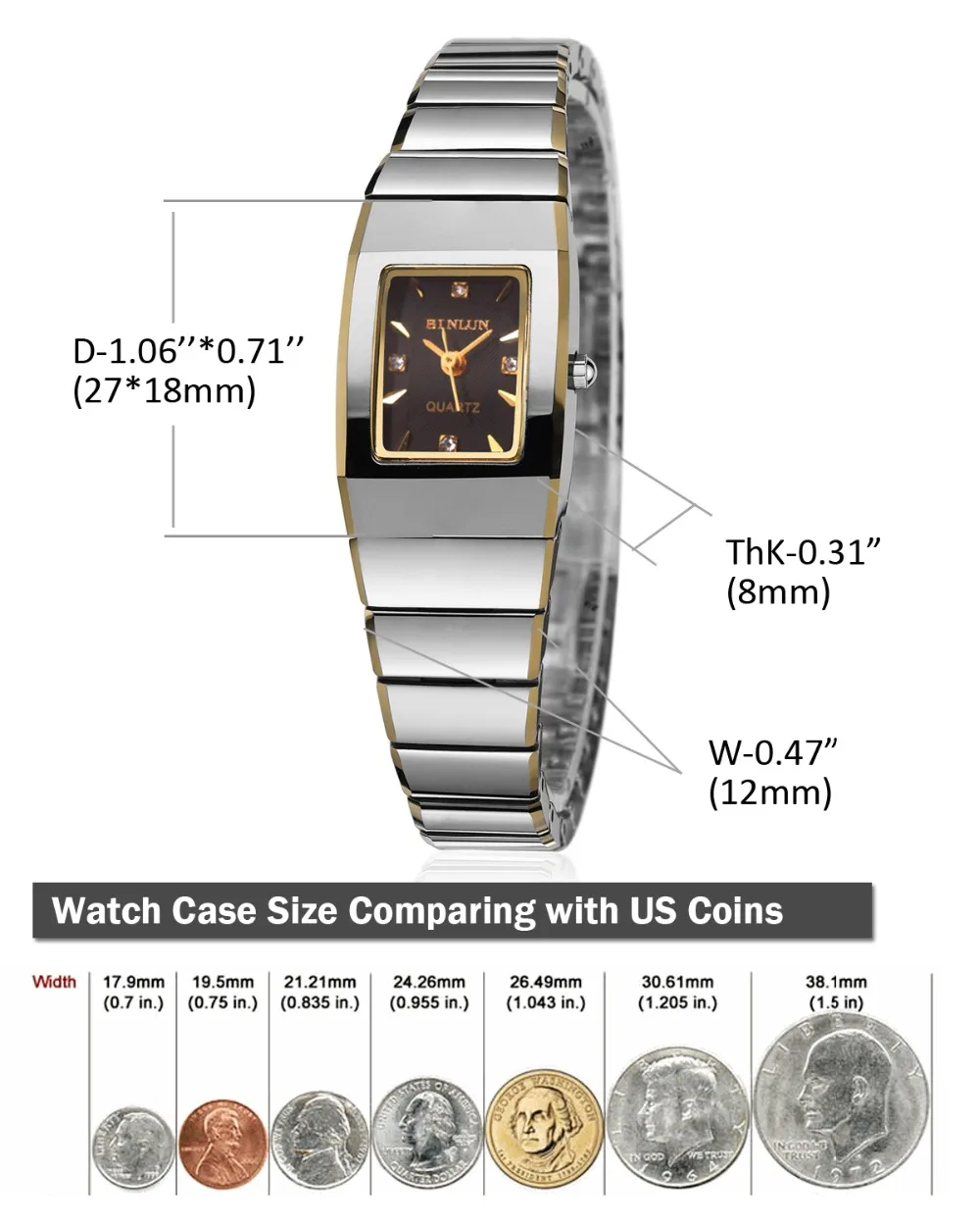 BINLUN мужские часы Rolexing часы Daytona часы хронограф для женщин спортивные часы светящиеся кварцевые часы мужские часы распродажа часы женские ремешок для часов часы наручные часы механические - Цвет: F Style