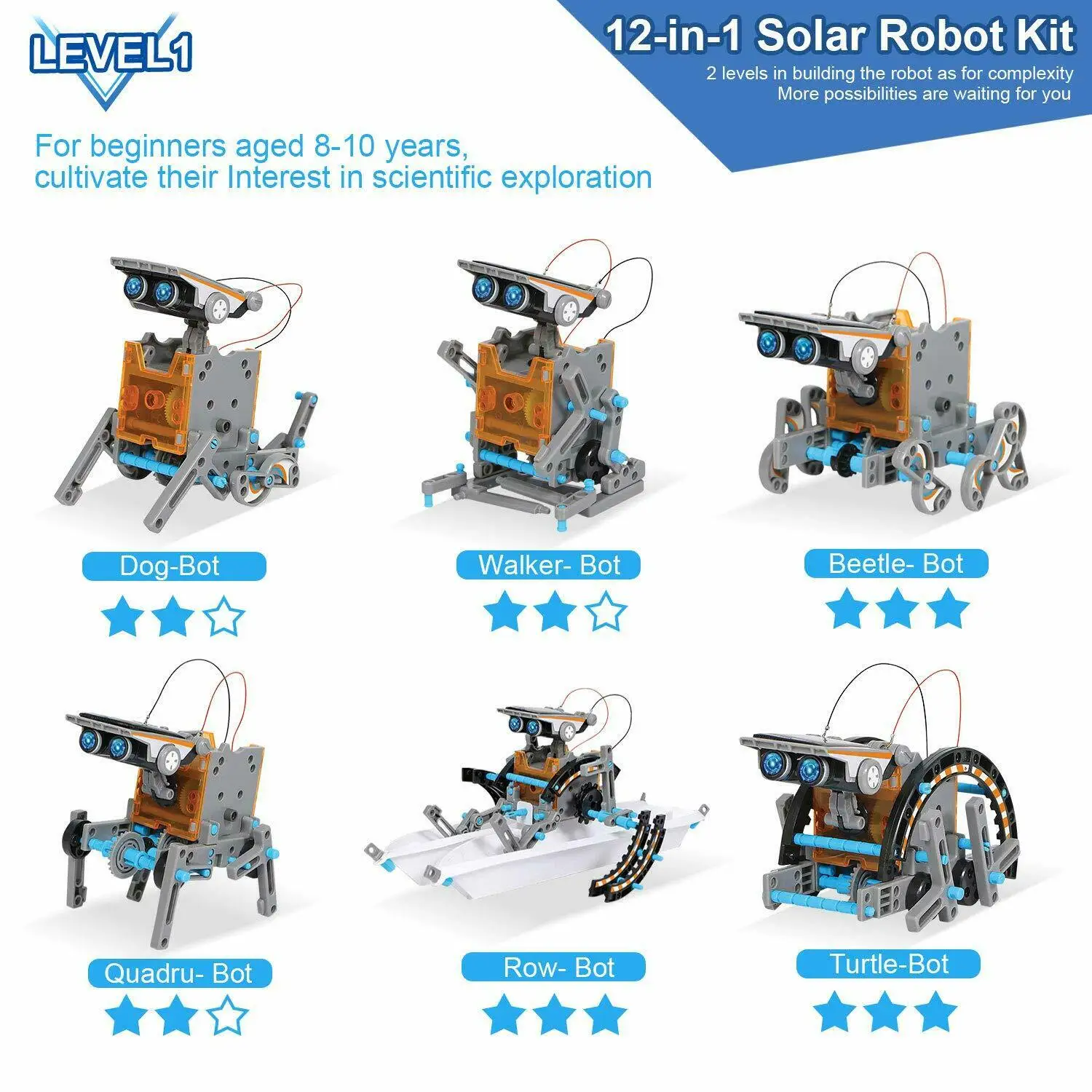 discovery mindblown solar robot