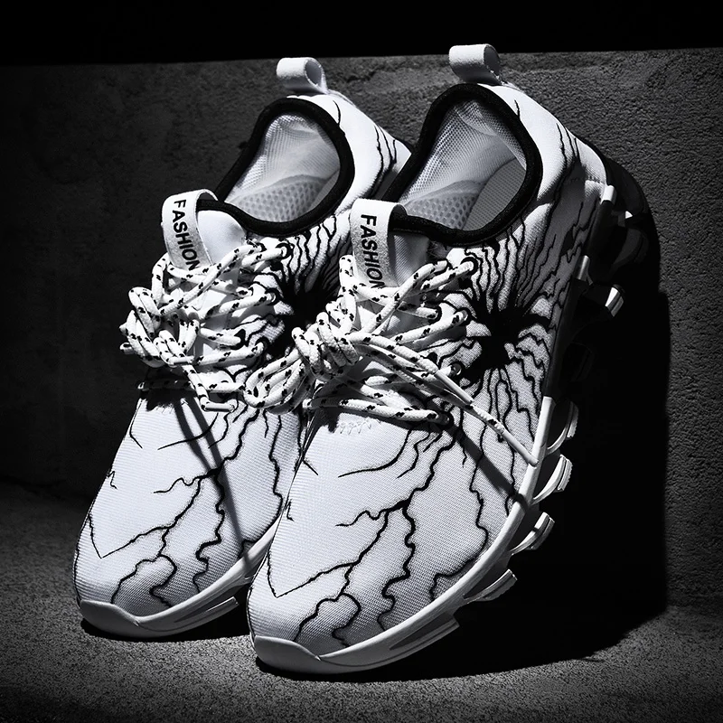 

FAN PAO Casual Official Original Brand Springblade Men's Running Practice Shoes Classic Walking Sneakers Yeezys Air 350 Boost