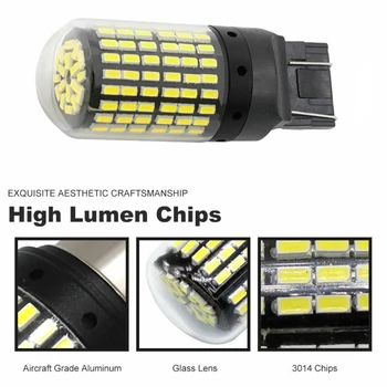 

Beam Light Low power Turn 2pcs Shockproof DC 12V 360 degrees Bulb Reverse